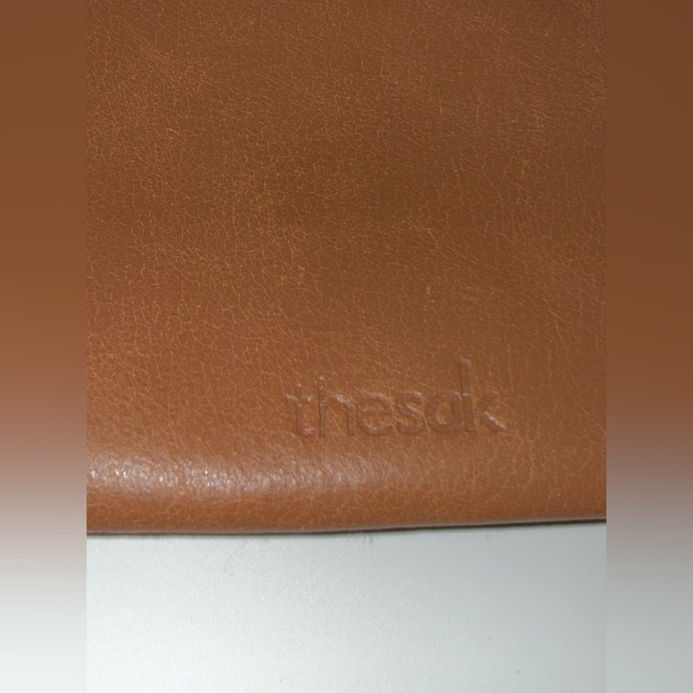 The Sak light brown leather wallet w/ colorful stripes on front (read) - Picture 12 of 14